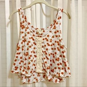 PacSun Sunflower print shirt